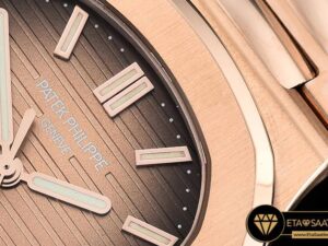 PP0273 - Nautilus 5711 40mm RGRG Brown Stks PF Miyota 9015 Mod - 02.jpg